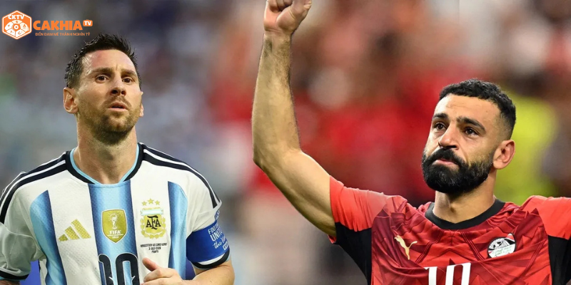 Messi vs Salah: Màn đối đầu của hai biểu tượng